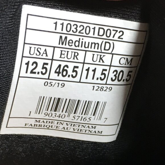 Brooks Addiction Walker V-Strap 2 Sneakers Mens Sz 12.5 Black Leather NO INSOLES main image 5